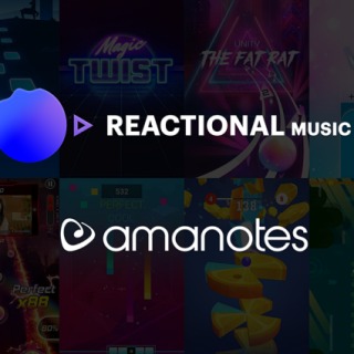 Reactional Music 和 Amanotes 宣布建立新的合作伙伴关系